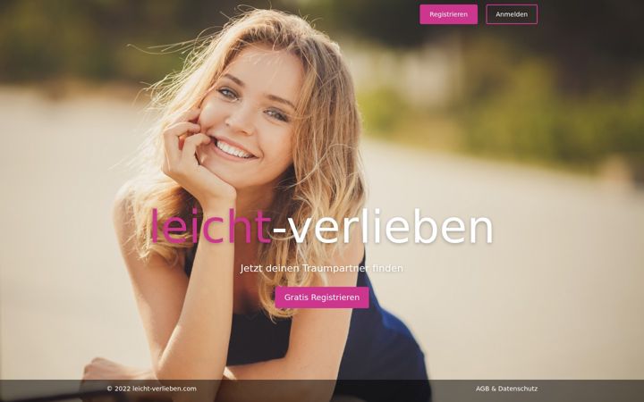 Screenshot of leicht-verlieben.com