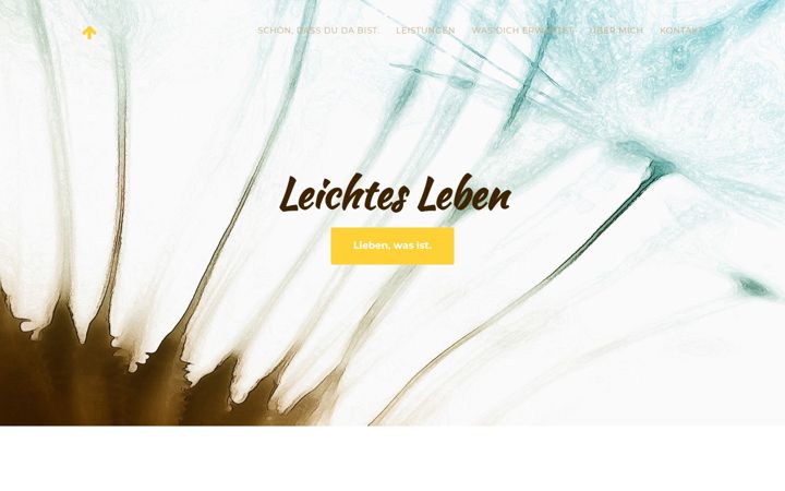 Screenshot of leichtesleben.org