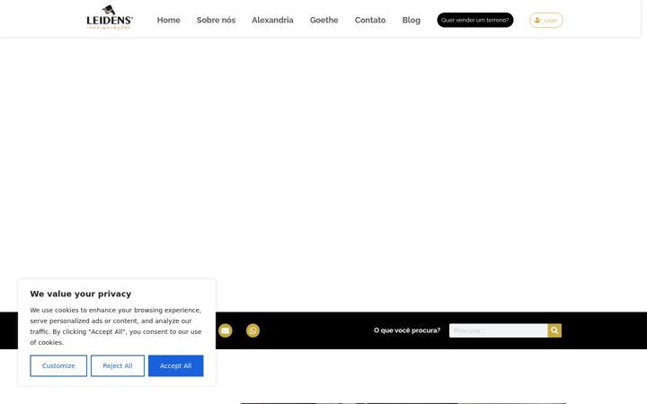 Screenshot of leidensincorporacoes.com