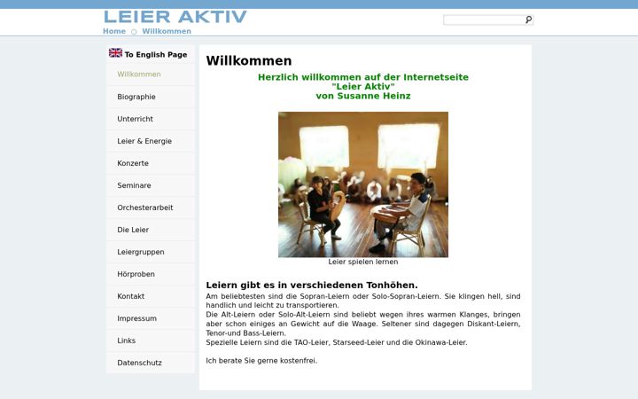 Screenshot of leier-aktiv.de