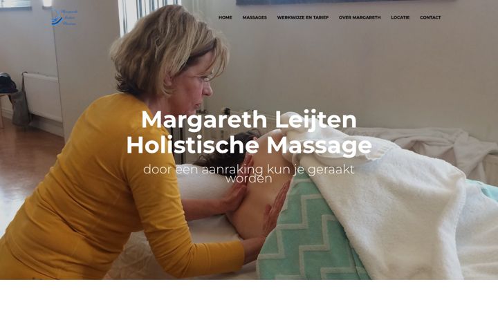 Screenshot of leijtenmassage.nl