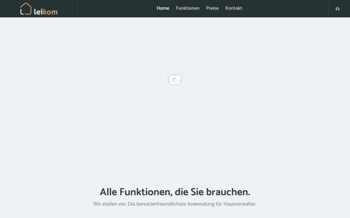 Screenshot of leikom.at