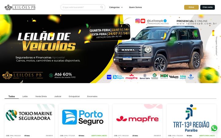 Screenshot von leiloespb.com.br
