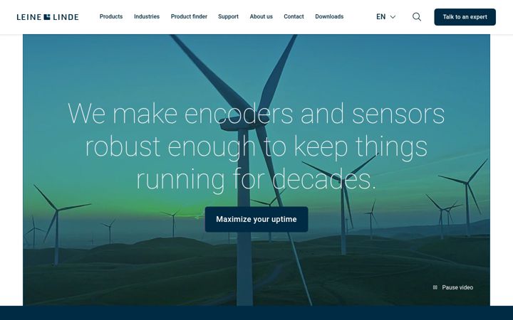 Screenshot of leinelinde.com