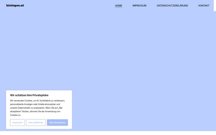 Screenshot of leiningen.at
