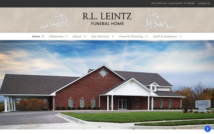 Screenshot of leintzfh.com