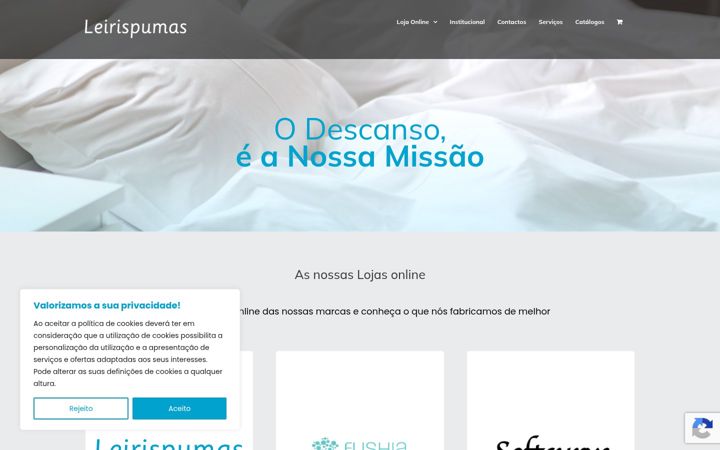 Screenshot of leirispumas.com