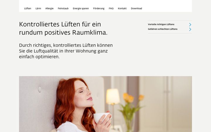 Screenshot of leise-lueften.de