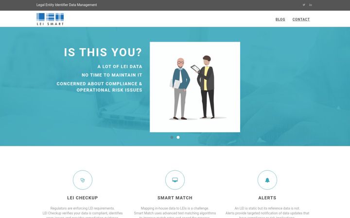 Screenshot of leismart.com