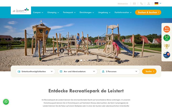 Screenshot of leistert.de