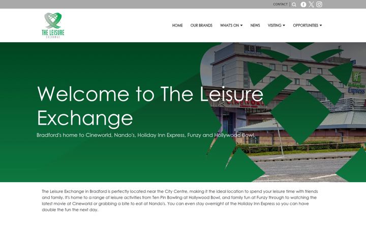 Screenshot of leisure-exchange.co.uk