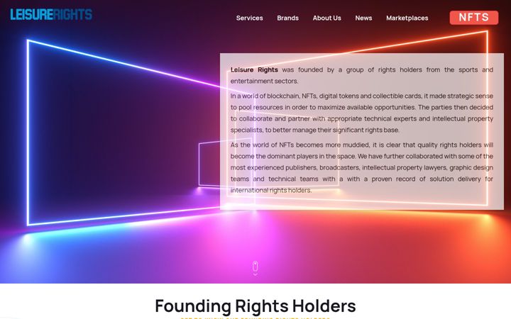 Screenshot of leisurerights.com