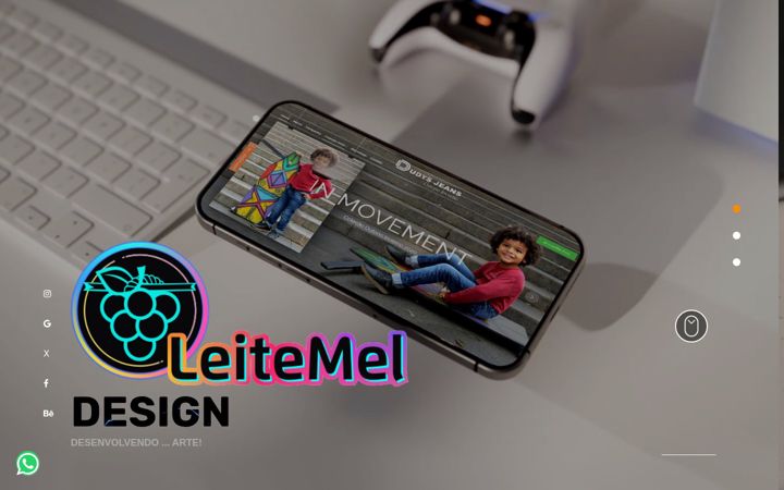 Screenshot of leitemel.com