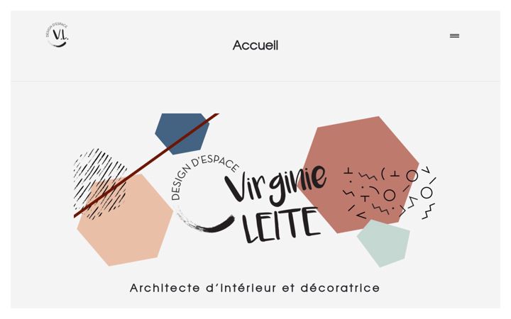 Screenshot of leitevirginie.fr