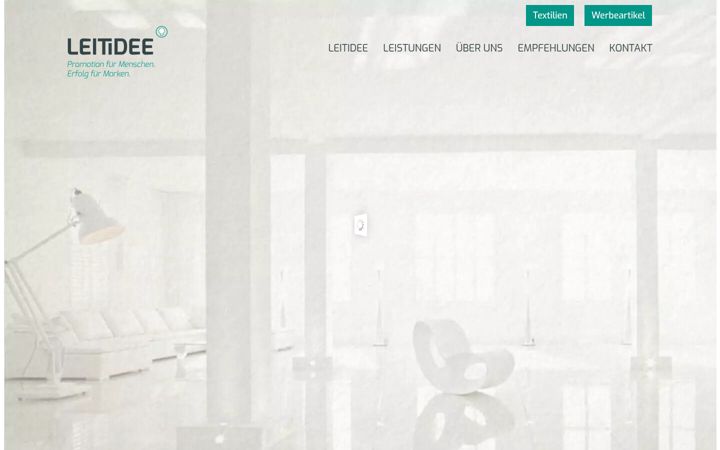 Screenshot of leitidee.at