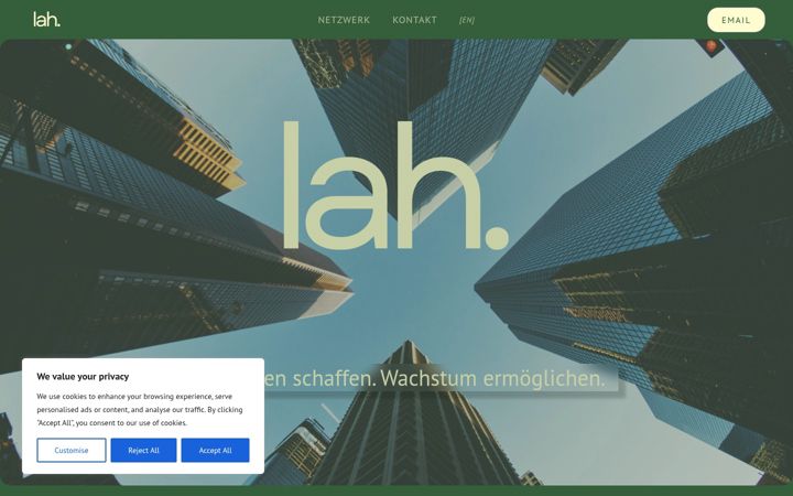 Screenshot of leitner-holding.com