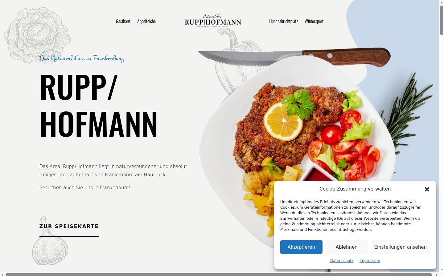 Kuvakaappaus suostumusbannerista, joka näytettiin ennen mitään vuorovaikutusta