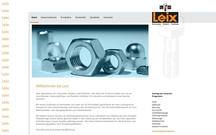 Screenshot of leix-hn.de