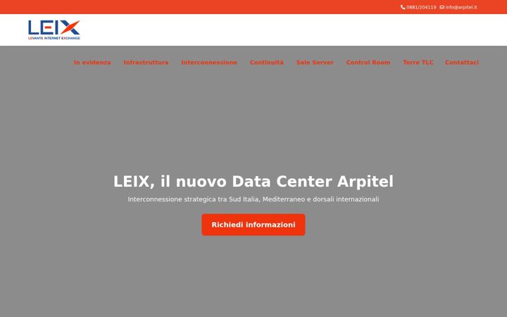 Screenshot of leix.it