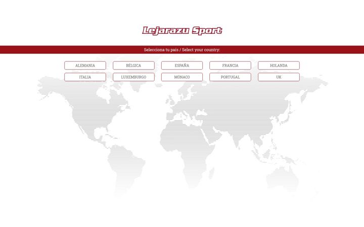 Captura de ecrã de lejarazusport.com