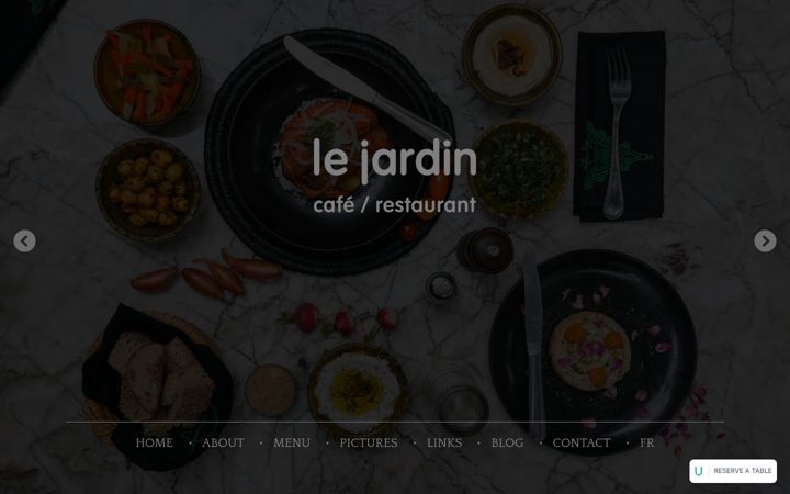 Screenshot of lejardinmarrakech.com