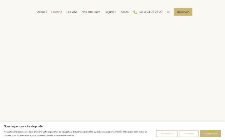 Screenshot of lejardinponcet.com
