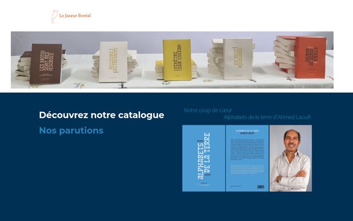 Screenshot of lejaseurboreal.com