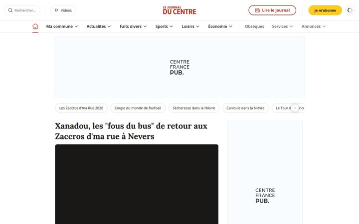 Screenshot of lejdc.fr