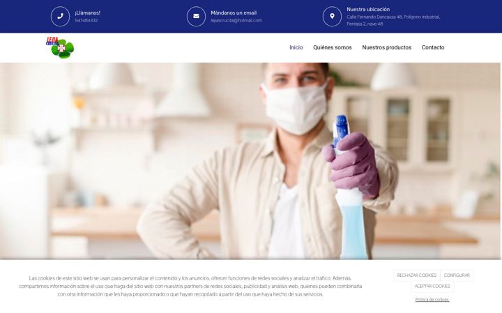 Screenshot of lejiascrucita.com
