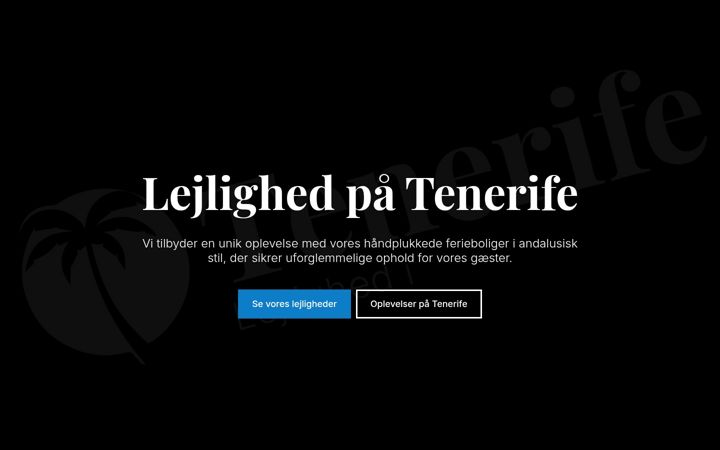 Skærmbillede af lejligheditenerife.dk