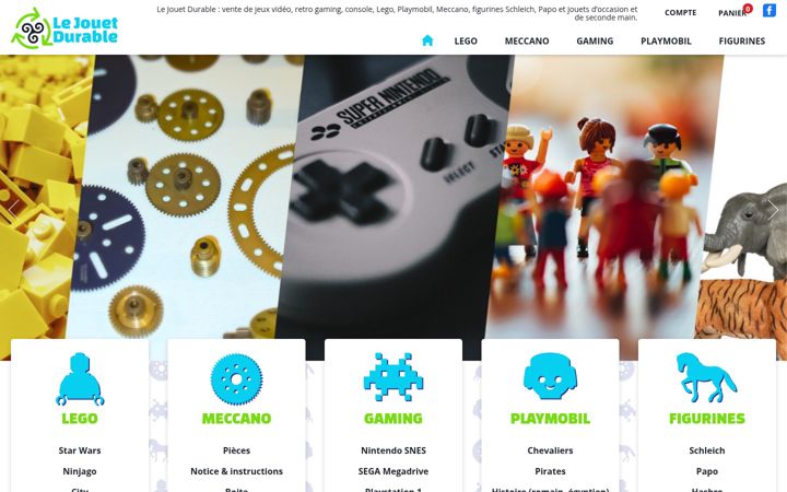 Screenshot of lejouetdurable.com
