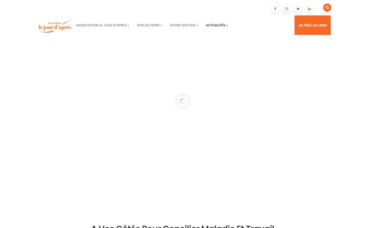 Screenshot of lejourdapres.org
