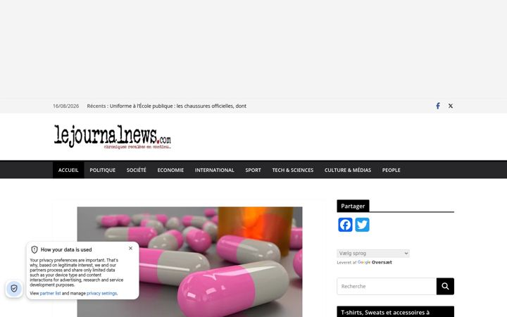 Screenshot of lejournalnews.com
