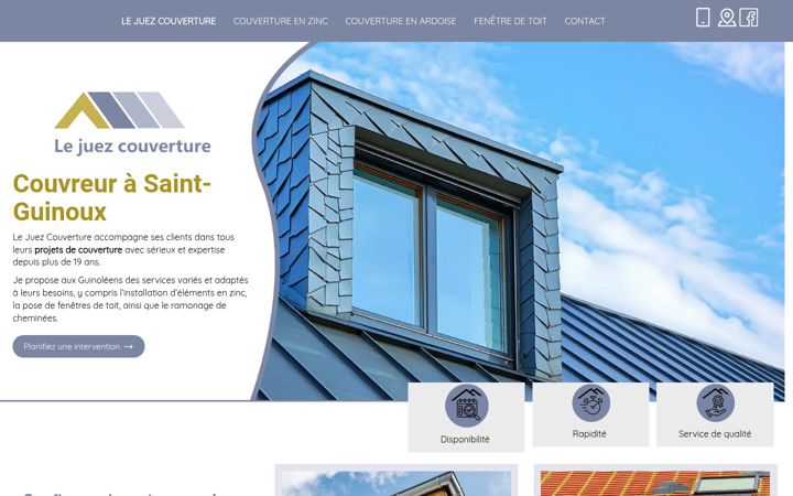 Screenshot of lejuezcouverture.fr