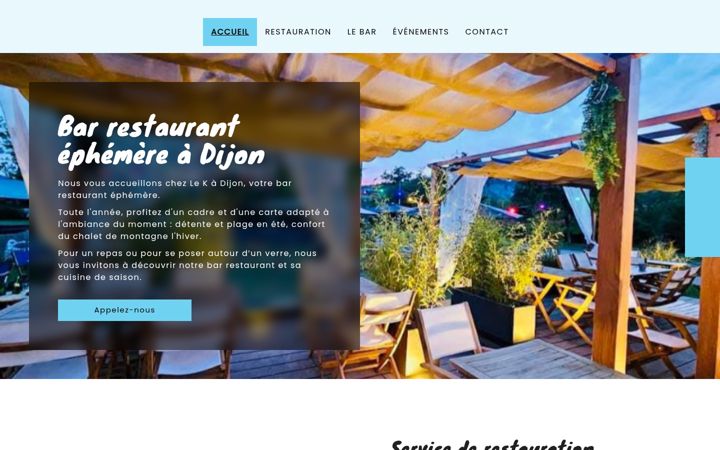 Screenshot of lek-dijon.fr