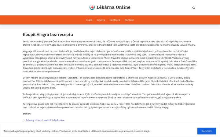 Screenshot of lekarnaonline-cz.com
