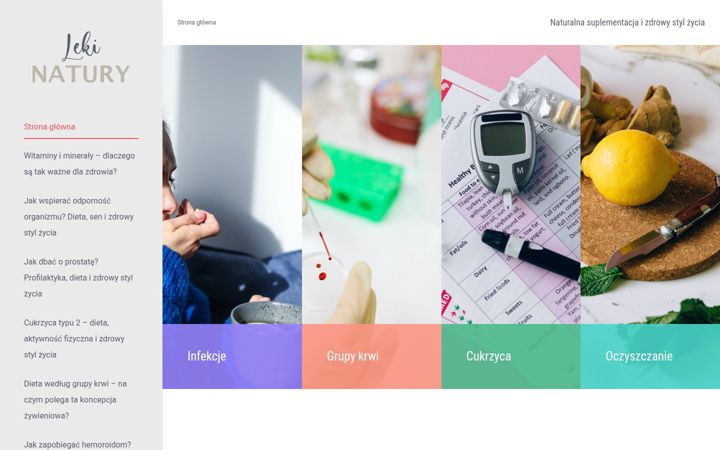 Screenshot of leki-natury.pl