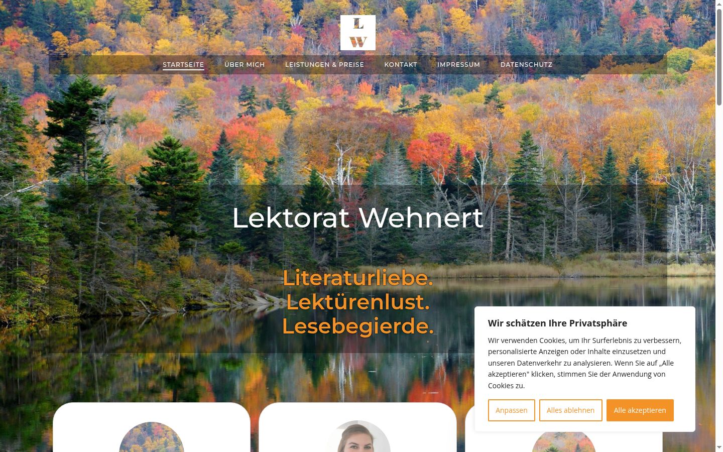 Screenshot tal-banner tal-kunsens muri qabel kwalunkwe interazzjoni