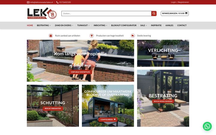 Snímek obrazovky lektuinmaterialen.nl