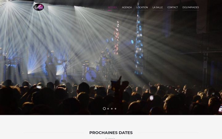Screenshot of lekursaal.be