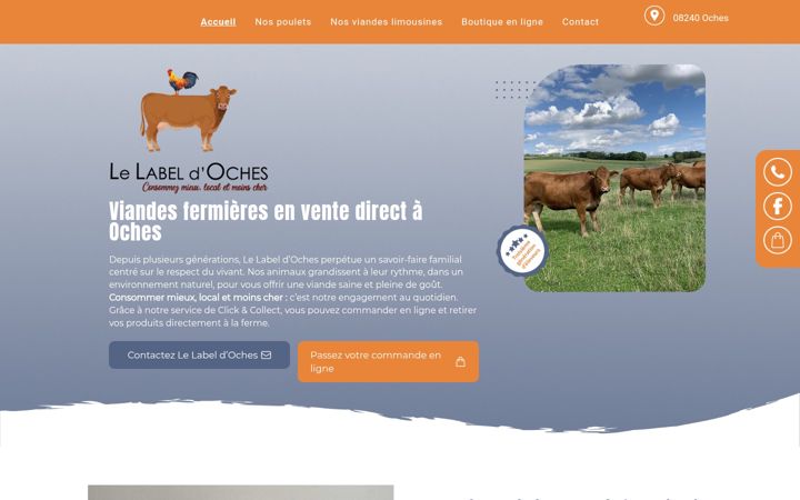 Screenshot of lelabeldoches.fr