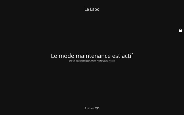 Screenshot of lelabo-ae.ch
