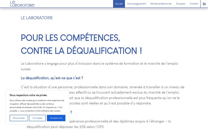 Screenshot of lelabo-pro.ch