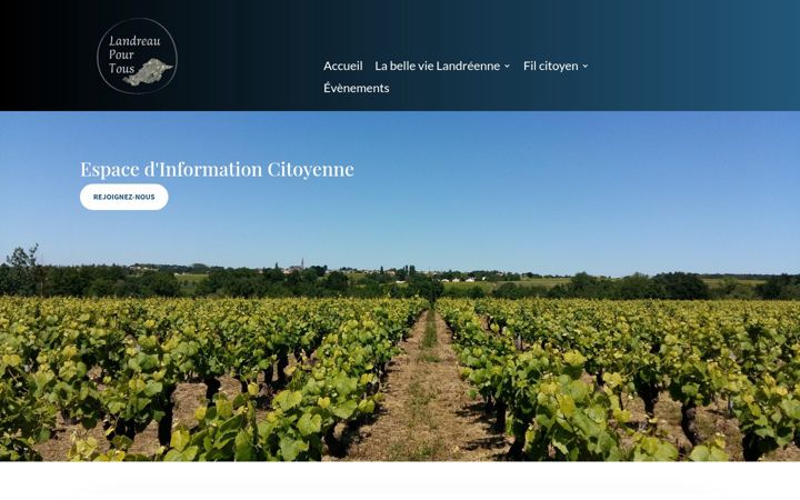 Screenshot of lelandreaupourtous.fr