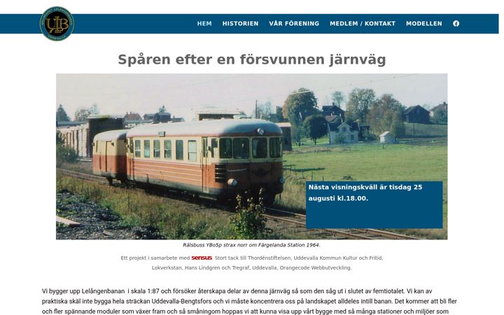 Screenshot of lelangenbanan.se