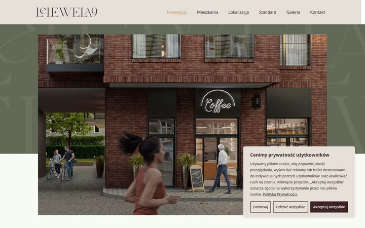 Screenshot of lelewela9.pl
