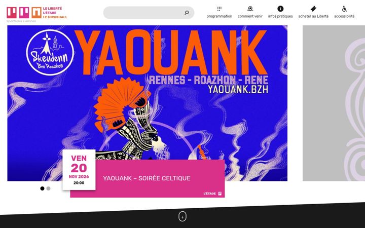 Screenshot of leliberte.fr