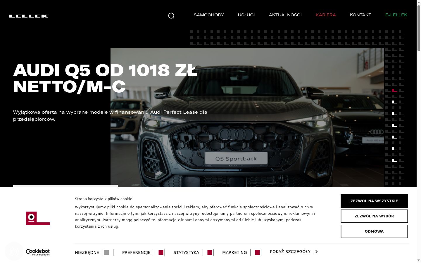 Sutikimo reklamjuostės, rodytos prieš bet kokią sąveiką, ekrano kopija