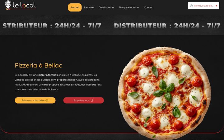 Screenshot of lelocal87.fr
