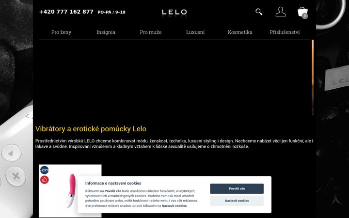 Screenshot of lelodesign.cz